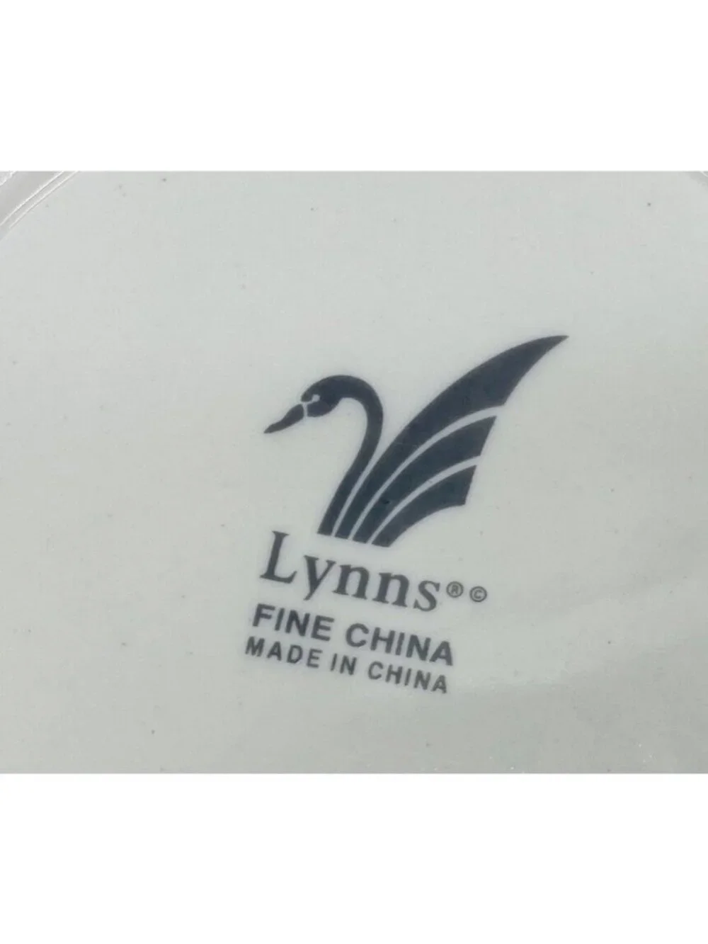Lynn's China CLARYSSA Livingston Yellow Border Various Floral Salad Plate Set 4
